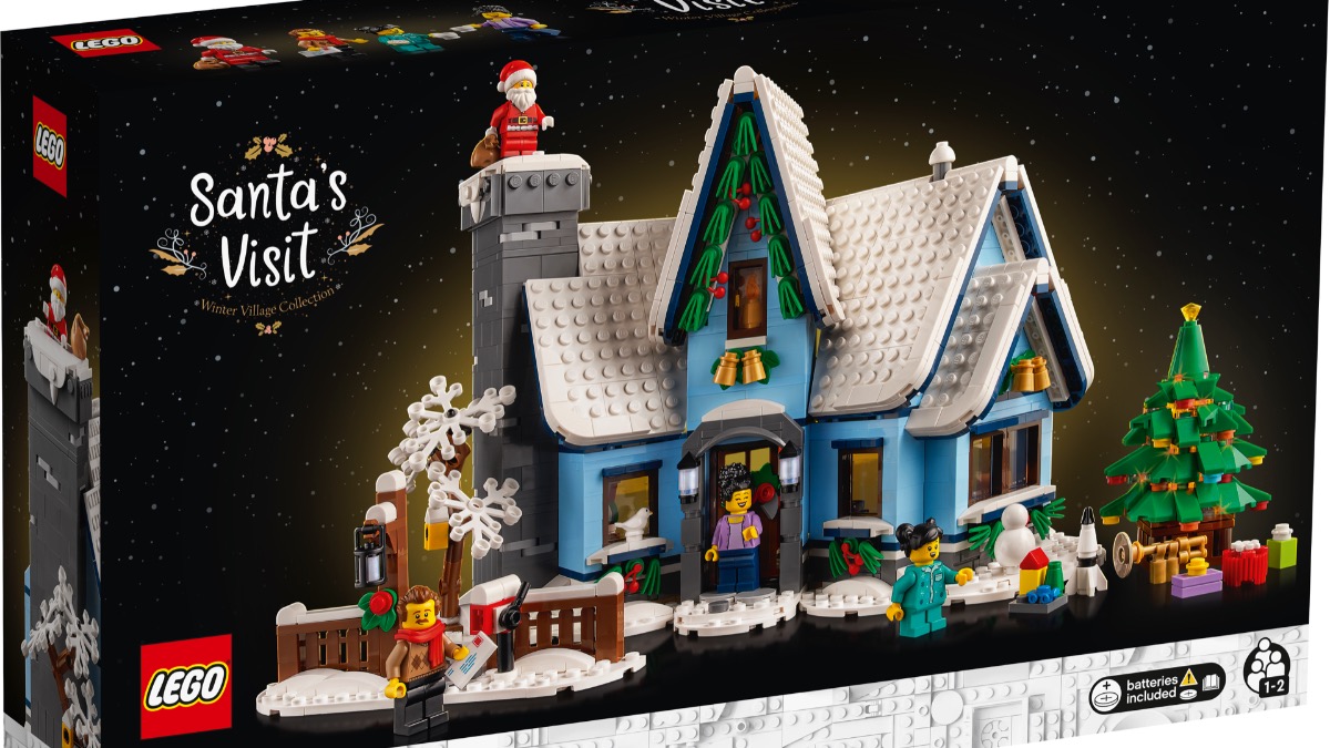 LEGO 10293 Santa’s Visit is the best value Winter Village set since 2009