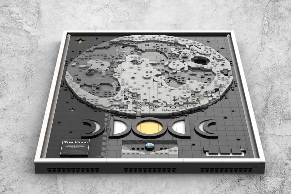LEGO Ideas The Moon Earths Companion 2