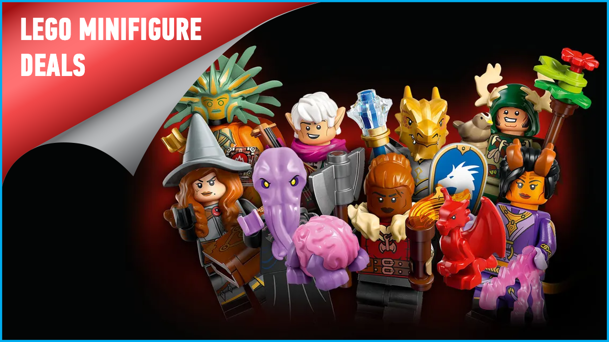 Four LEGO Dungeons & Dragons minifigures available at a discount