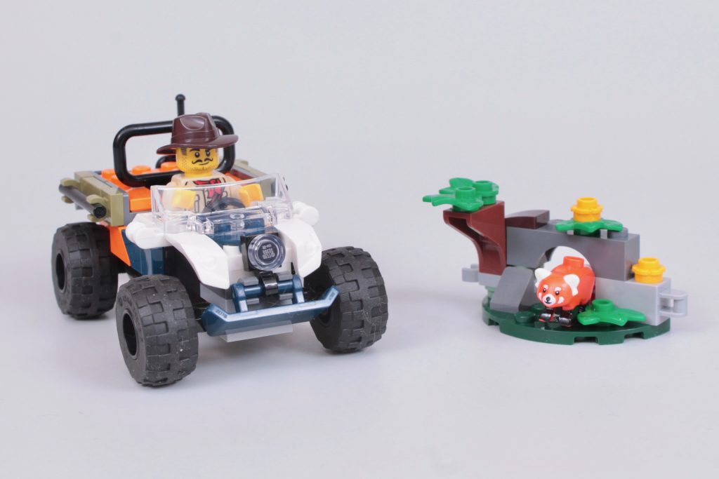 LEGO City 60424 Jungle Explorer ATV Red Panda Mission review 1 1024x683