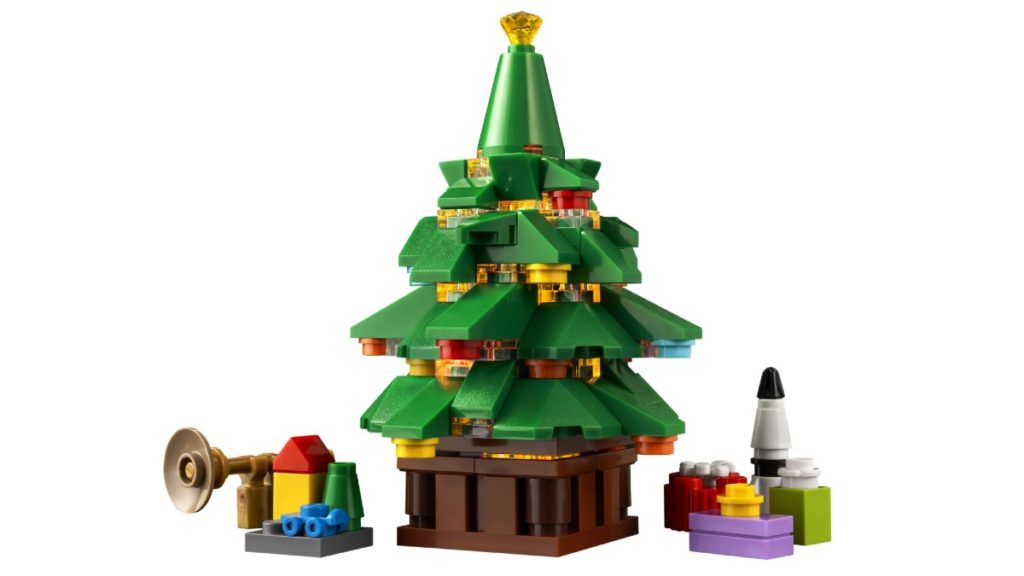 LEGO 10293 Santas Visit tree featured 1024x576