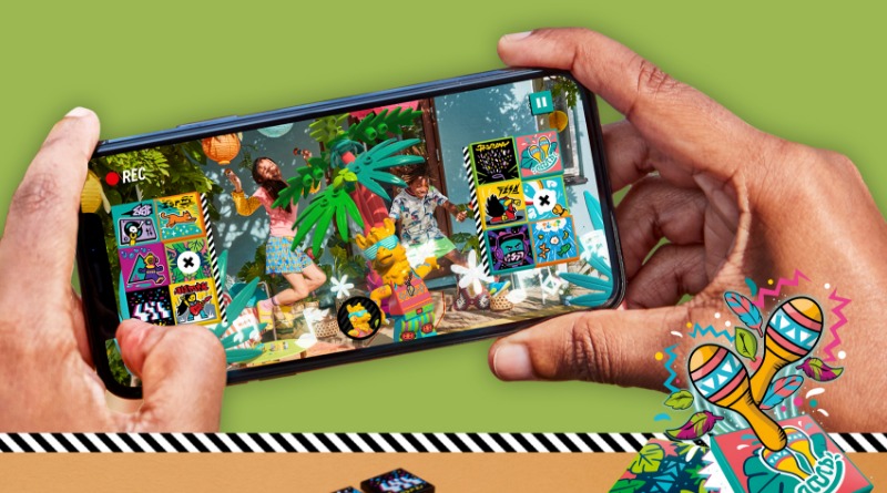 See LEGO VIDIYO's augmented-reality features in action