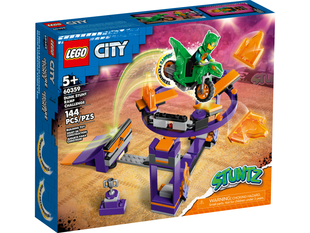 60359 dunk stunt jump challenge LEGO City Stuntz 2 1024x768