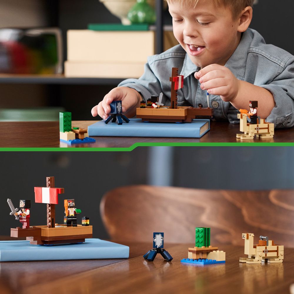 LEGO Minecraft 21259 The Pirate Ship Voyage 6