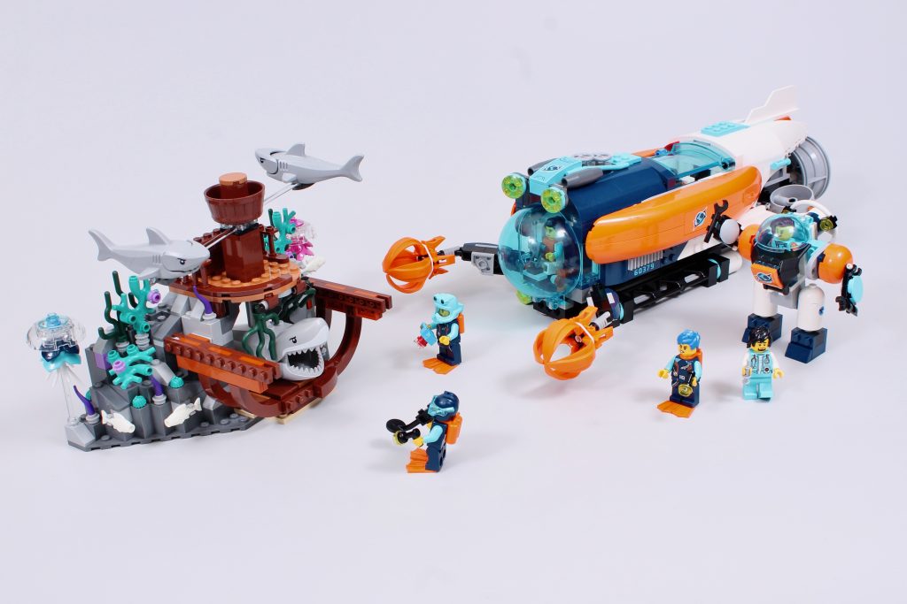 LEGO City 60379 Deep Sea Explorer Submarine review 1 1024x683