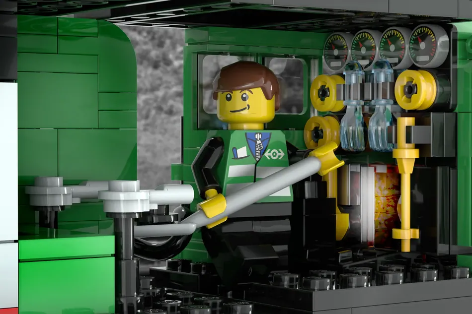 LEGO Ideas Flying Scotsman LNER Class A3 4472 4 6 2 Pacific Steam Locomotive 13