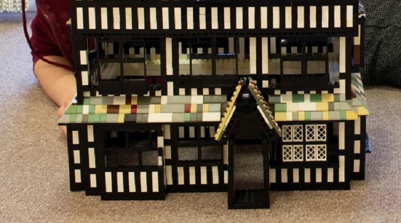 LEGO museum model is just a few pieces short