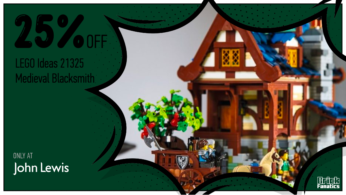 John Lewis discounts 21325 Medieval Blacksmith in Black Friday LEGO sale