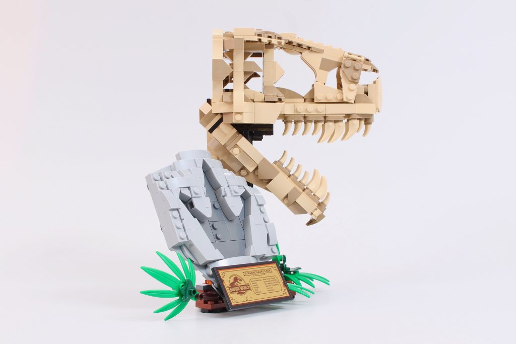 LEGO Jurassic World 76964 Dinosaur Fossils T. rex Skull review 2 1024x683