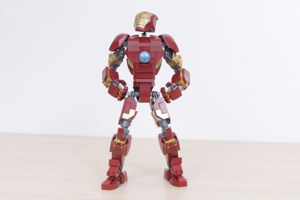 LEGO Marvel 76206 Iron Man Figure review 19 1024x683