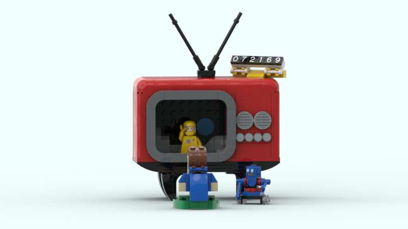 LEGO Ideas hello from the moon