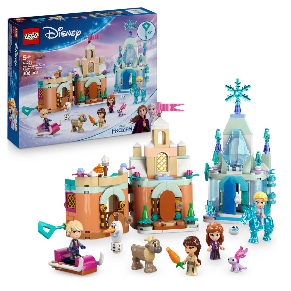LEGO Disney 43278 Mini Arendelle Castle Elsas Ice Palace 9