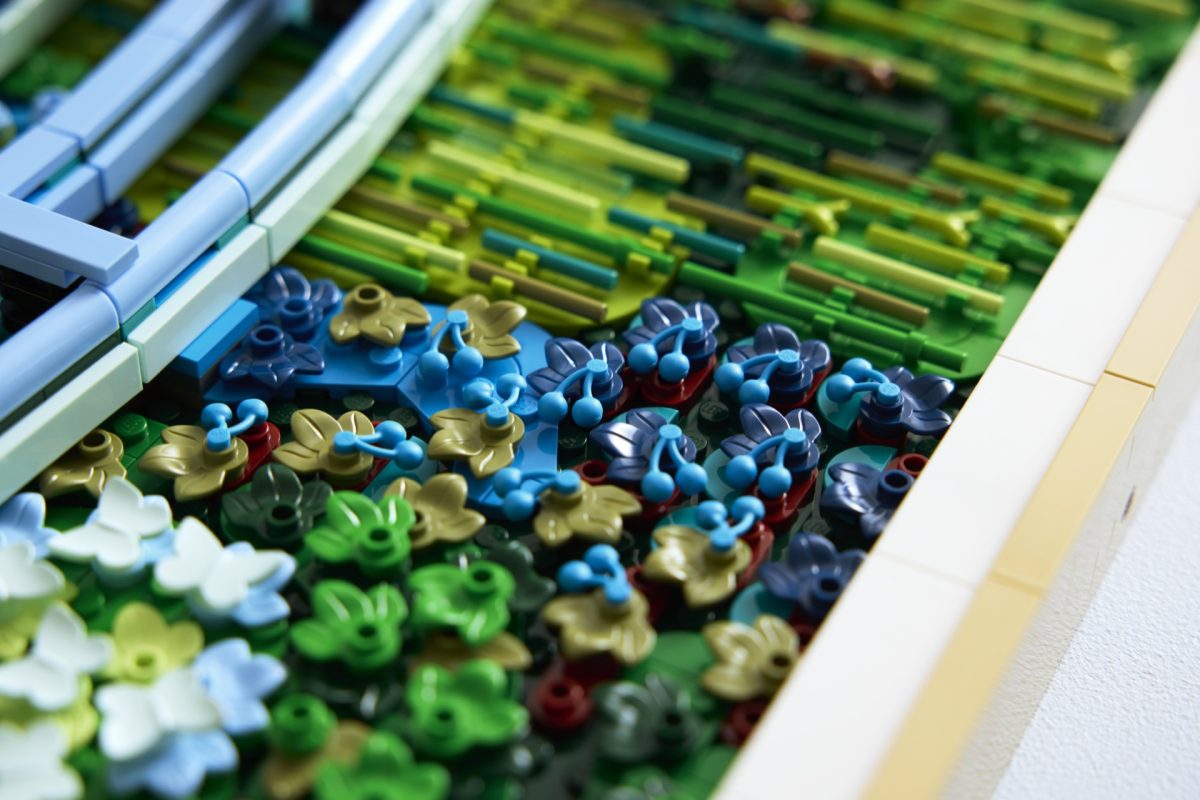 LEGO Art 31220 Claude Monet – Bridge over a Pond of Water Lilies 7 1200x800