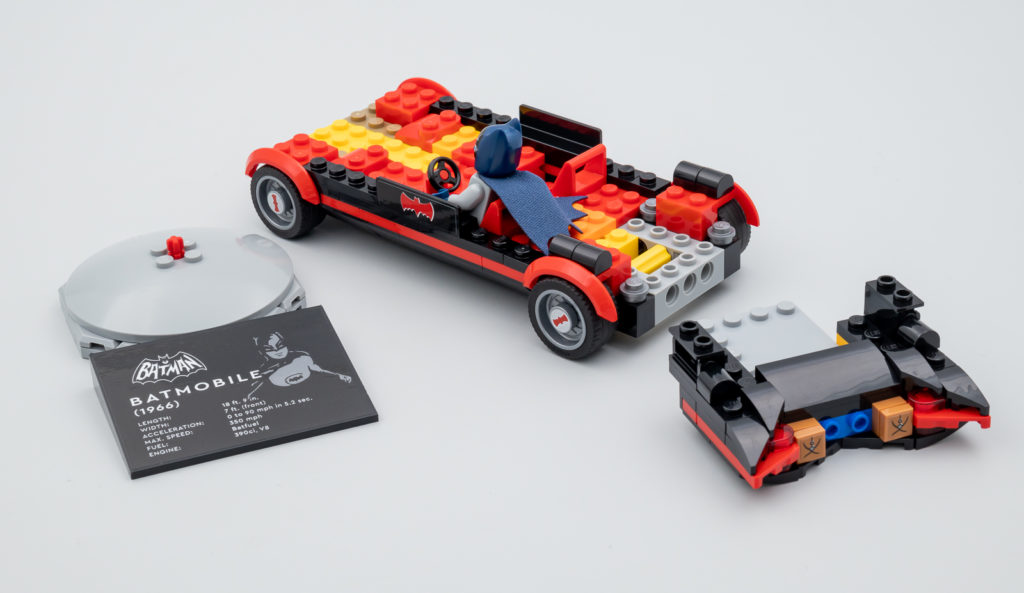 LEGO Batman 76188 Batman Classic TV Series Batmobile Hoth Bricks review 3