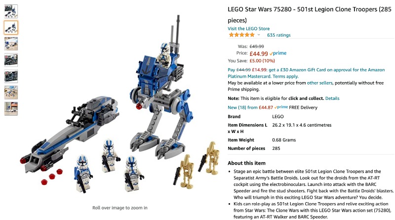 Watch out for Amazon sellers inflating LEGO set prices on Black Friday