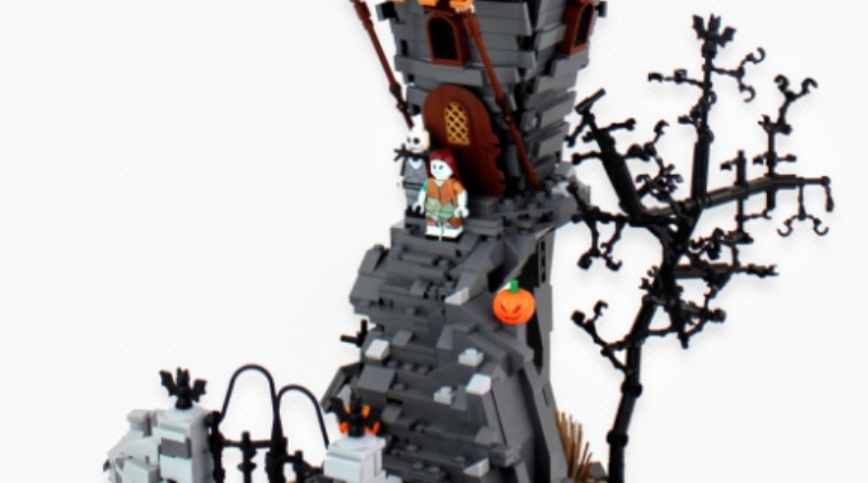 Get in the Halloween spirit with this LEGO The Nightmare Before Christmas build