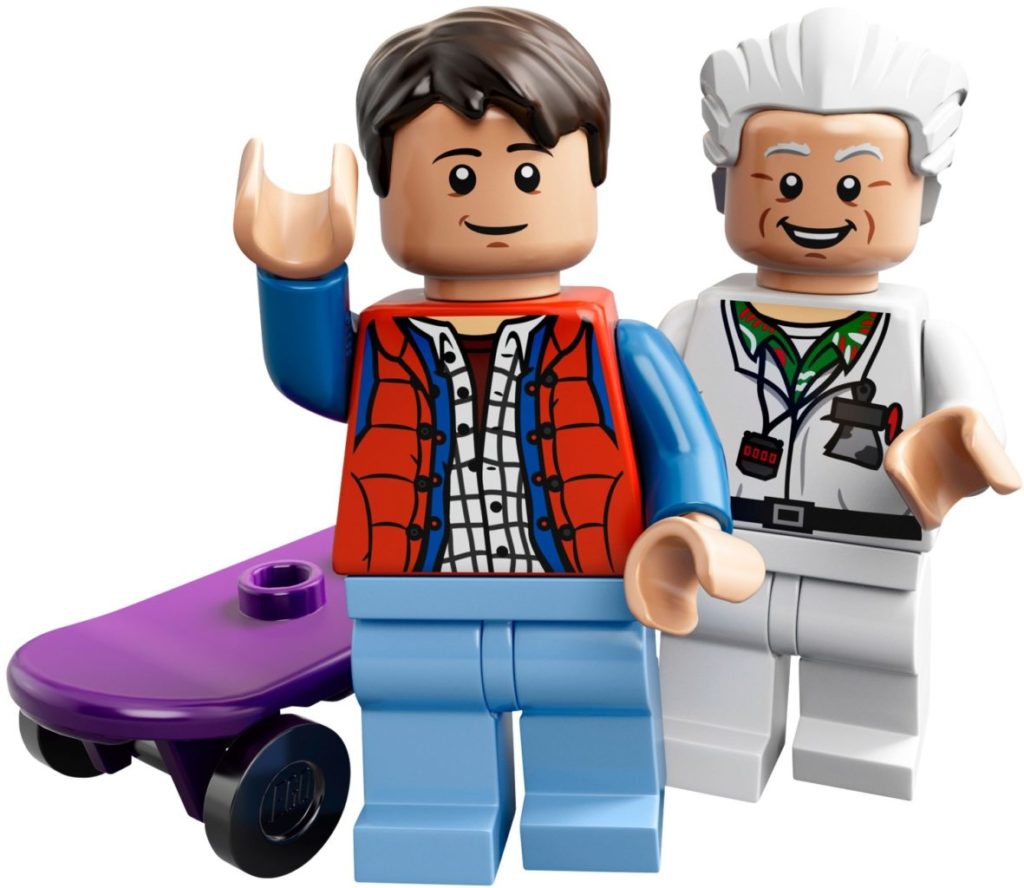 LEGO Ideas 21103 Back to the future delorean Marty Mcfly Doc Brown 1024x888