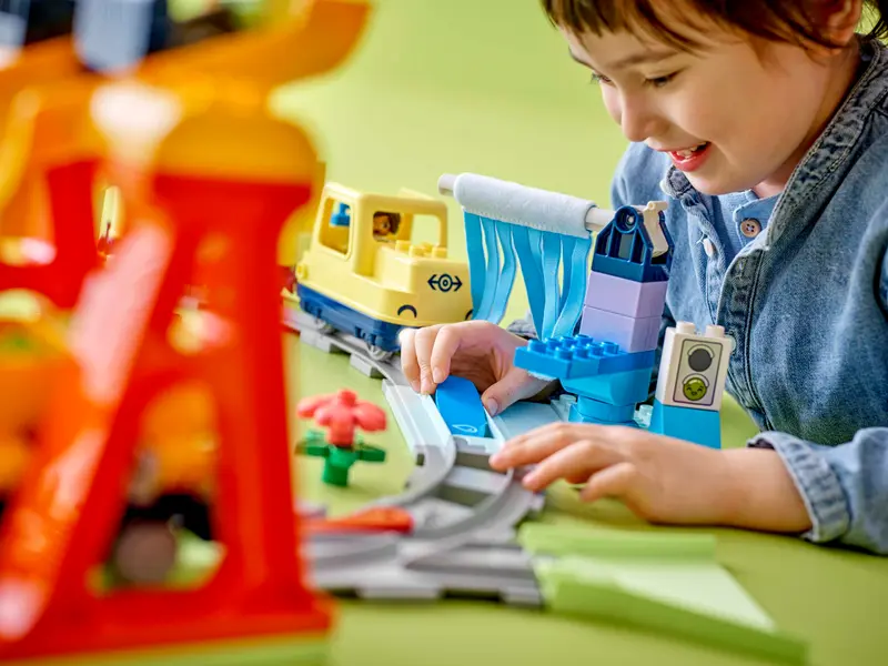 LEGO DUPLO 10428 Big Interactive Community Train Lifestyle 2