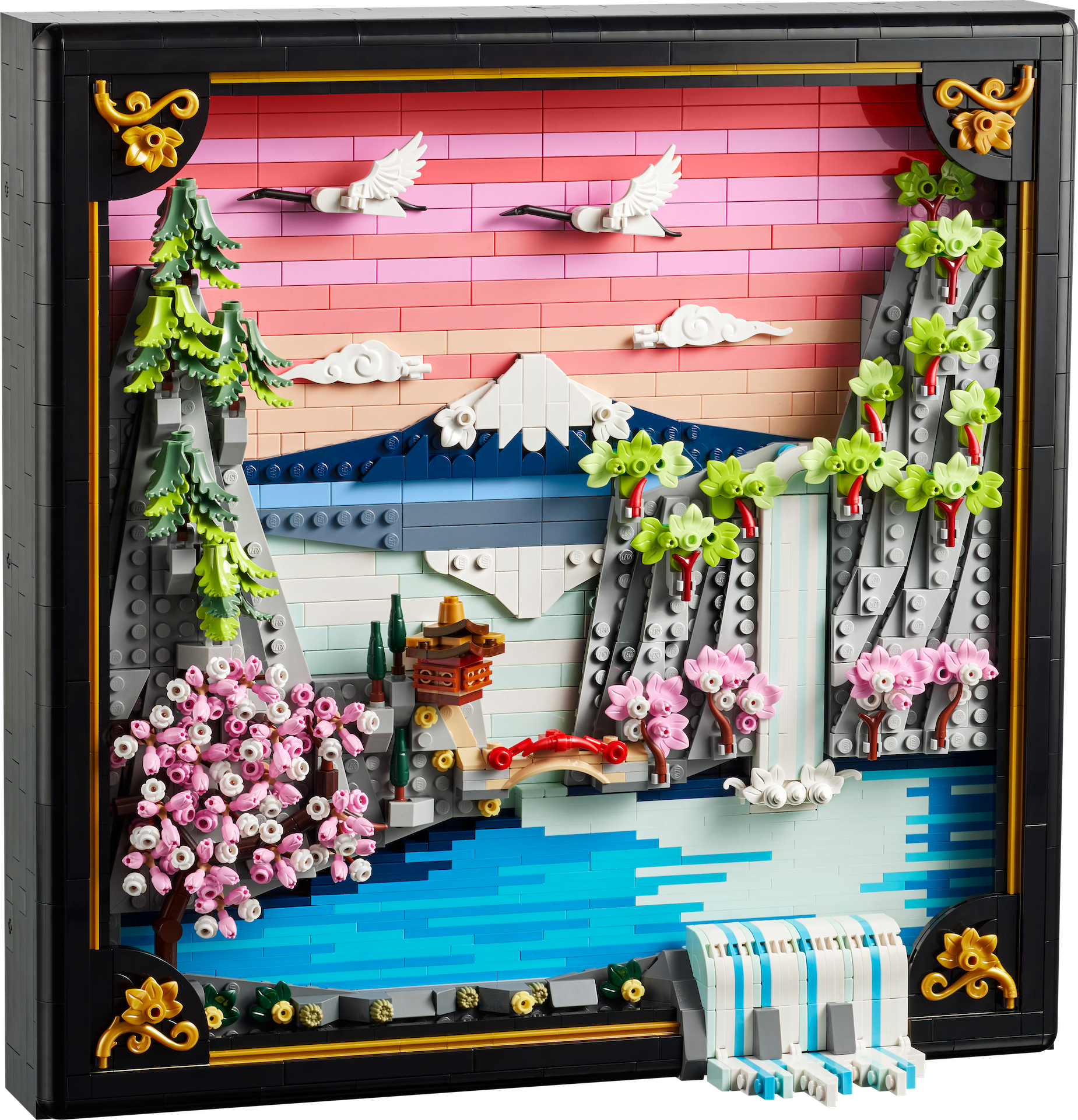 LEGO Art 31218 Japanese Cherry Blossom Landscape 3