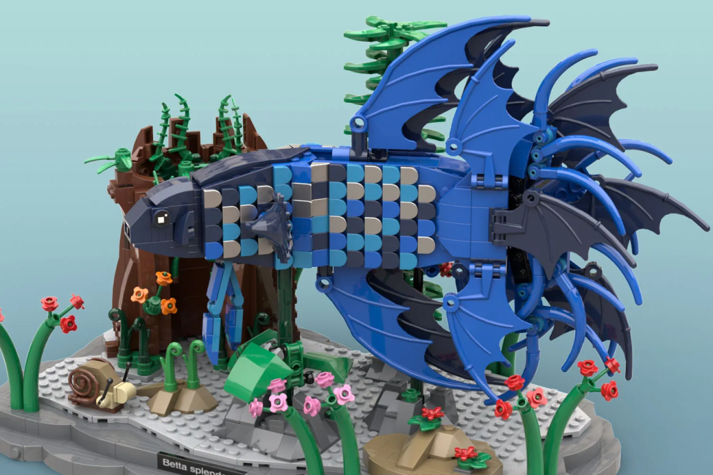 LEGO Ideas Betta splendens 8 1024x683