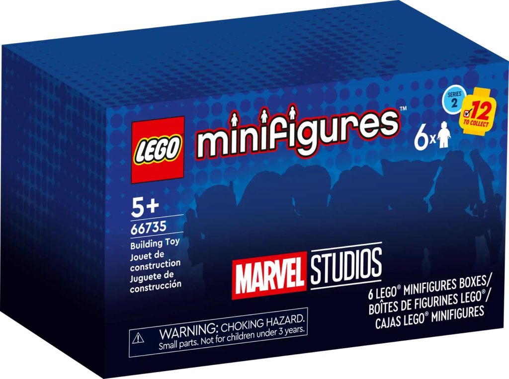 LEGO Marvel 66735 Minifigures Series 2 6 Pack Front 1024x763