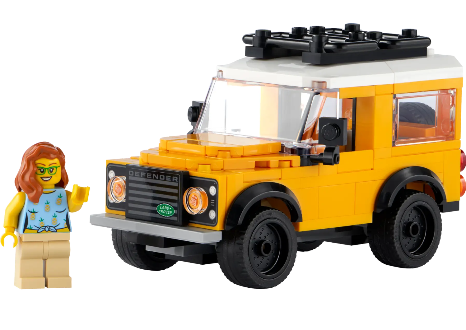LEGO Icons 40650 land rover classic defender contents large