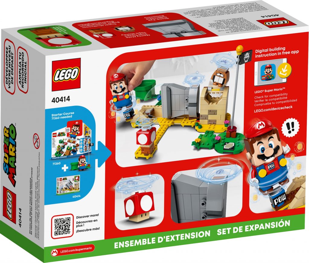 LEGO Super Mario 40414 Monty Mole Super Mushroom Expansion Set 2