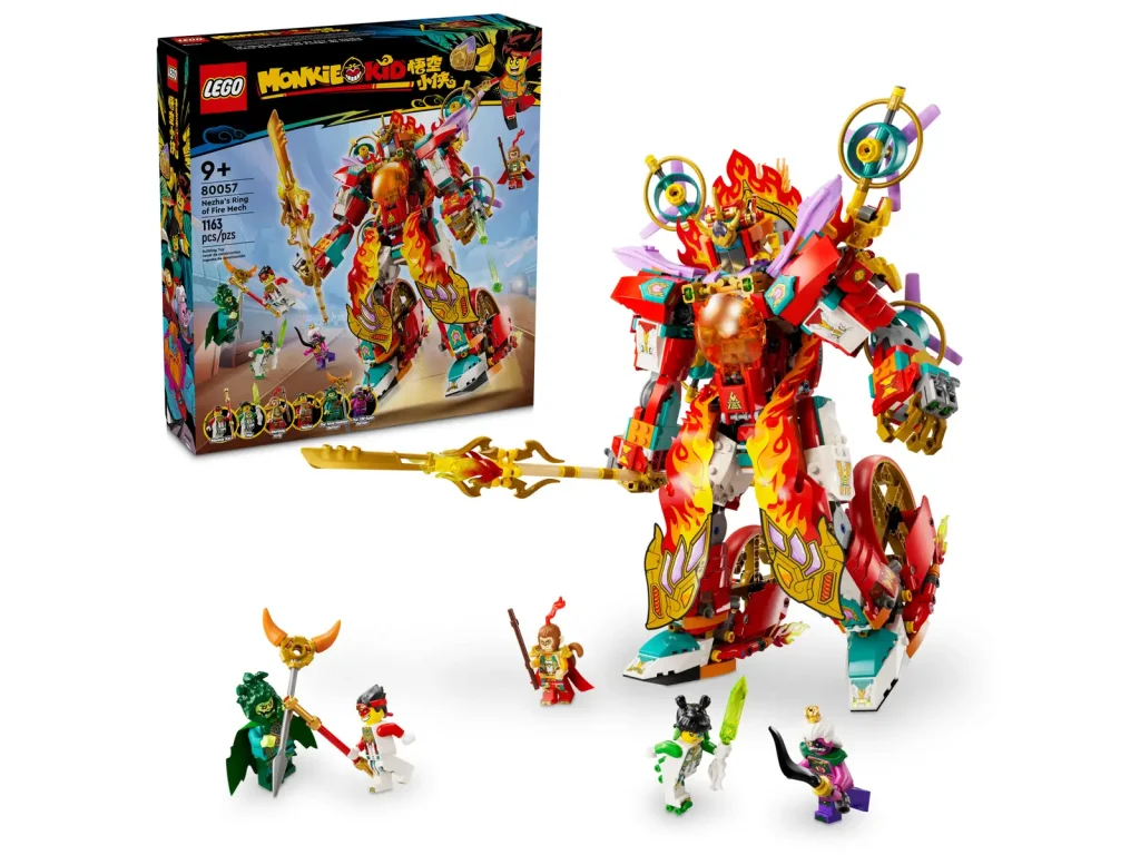 LEGO Monkie Kid 80057 Nezhas Ring of Fire Mech 2 1024x768
