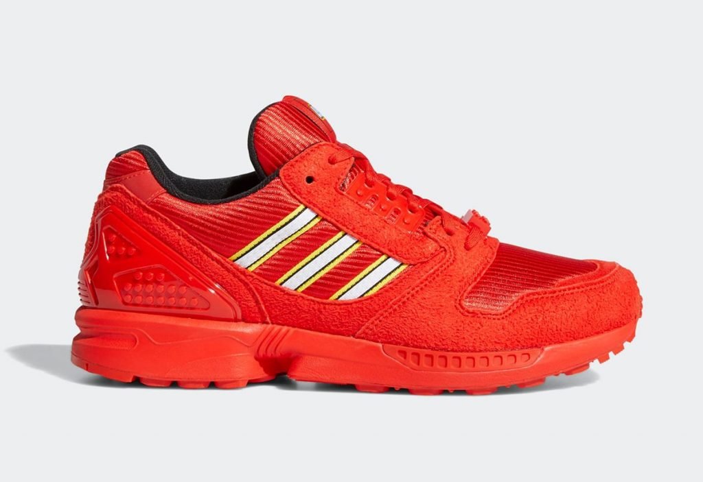 LEGO Adidas ZX 8000 red