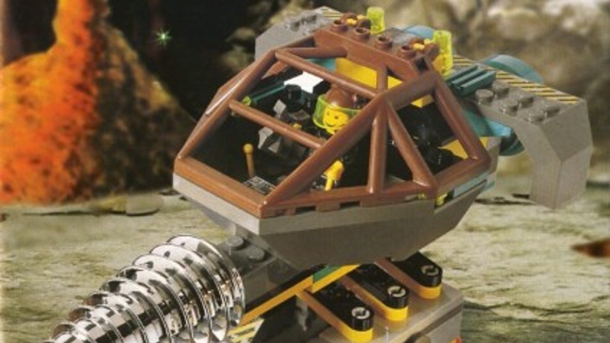 LEGO designer reveals more realistic box art drawings, including Rock Raiders