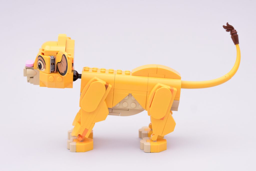 LEGO Disney 43243 Simba the Lion King Cub review 5 1024x683