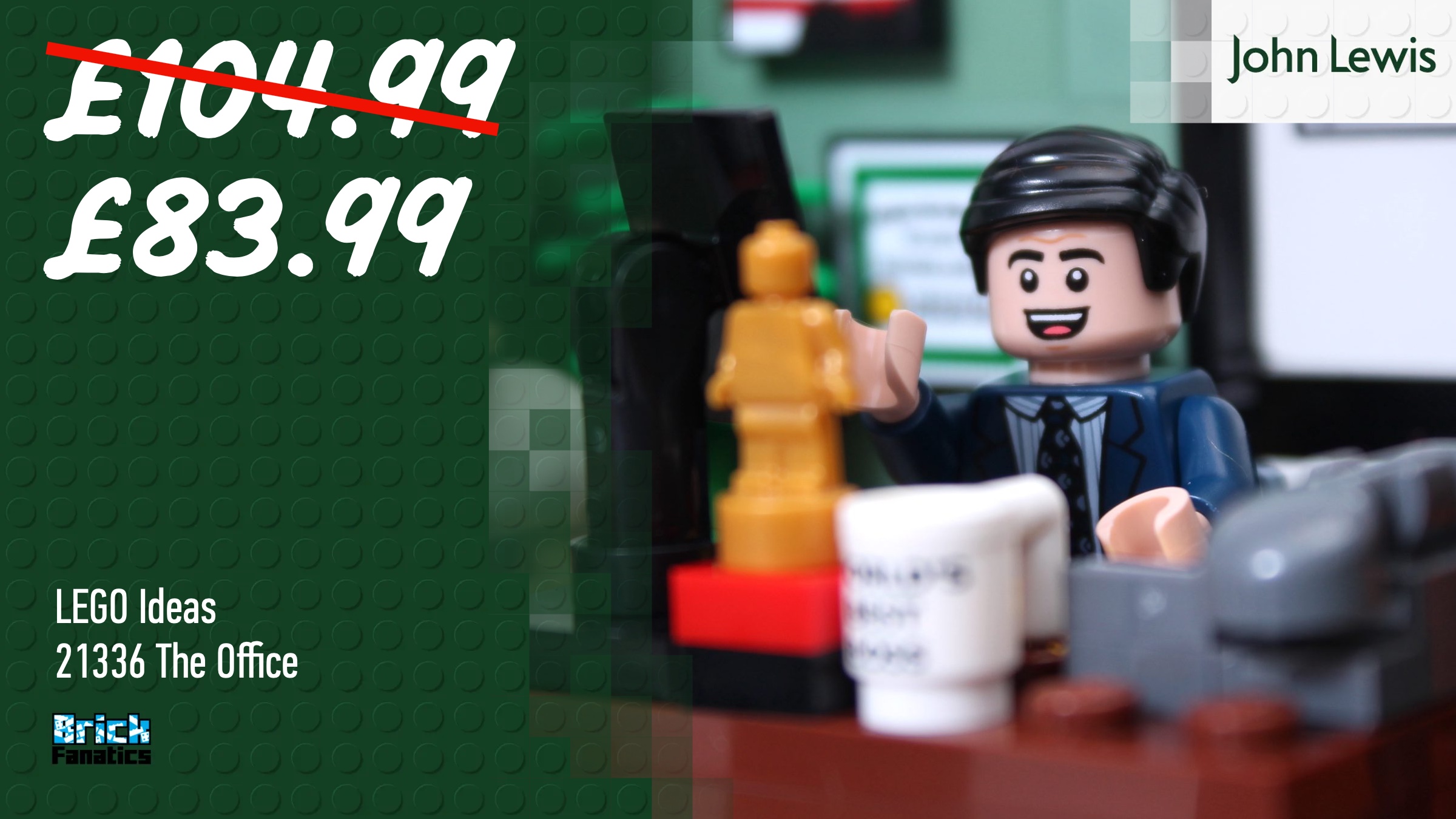 Pick up an exclusive discount on LEGO Ideas The Office