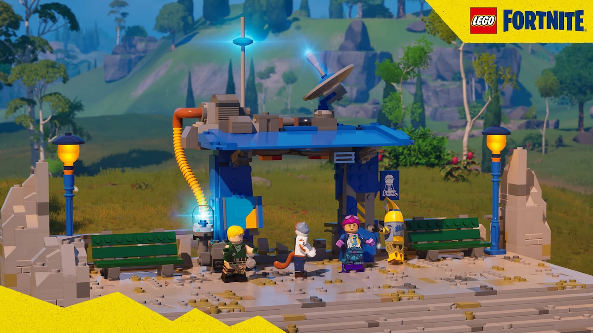 LEGO Fortnite's brand-new fast travel comes to an immediate halt
