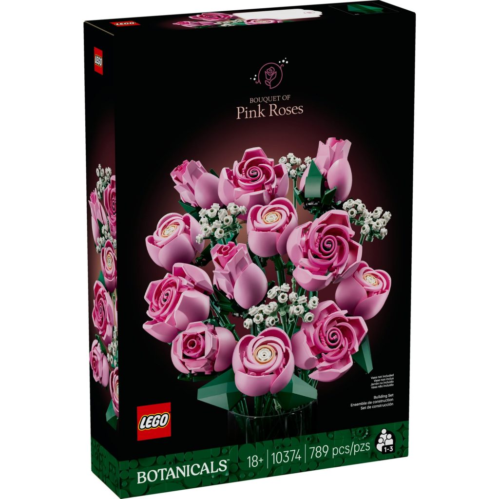 LEGO Botanicals 10374 Bouquet of Pink Roses 2 1024x1024