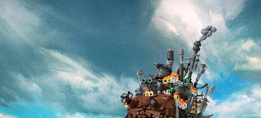 Brick Pic of the Day: Howl's Moving Castle