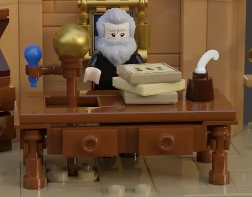 LEGO Ideas galileo project desk