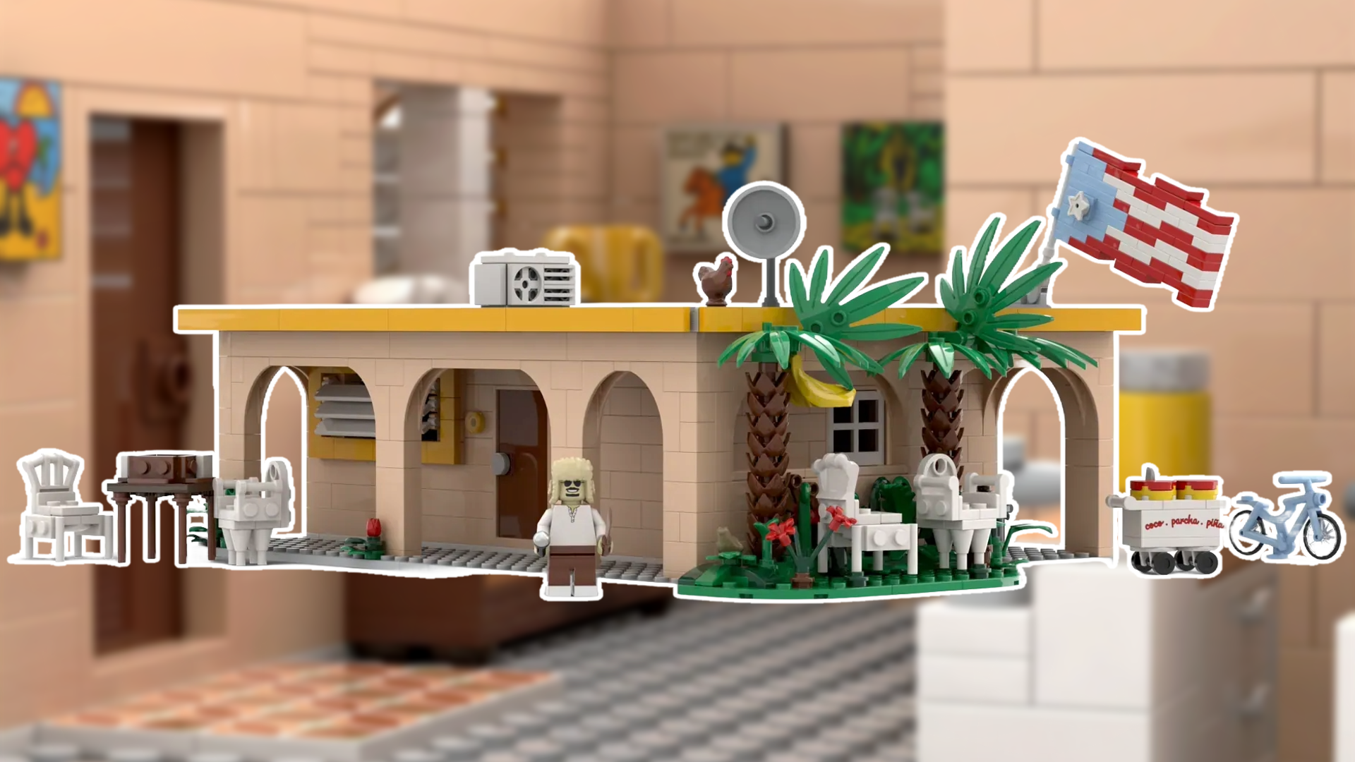 LEGO Ideas welcomes the ‘King of Latin Trap’ with Bad Bunny X PR