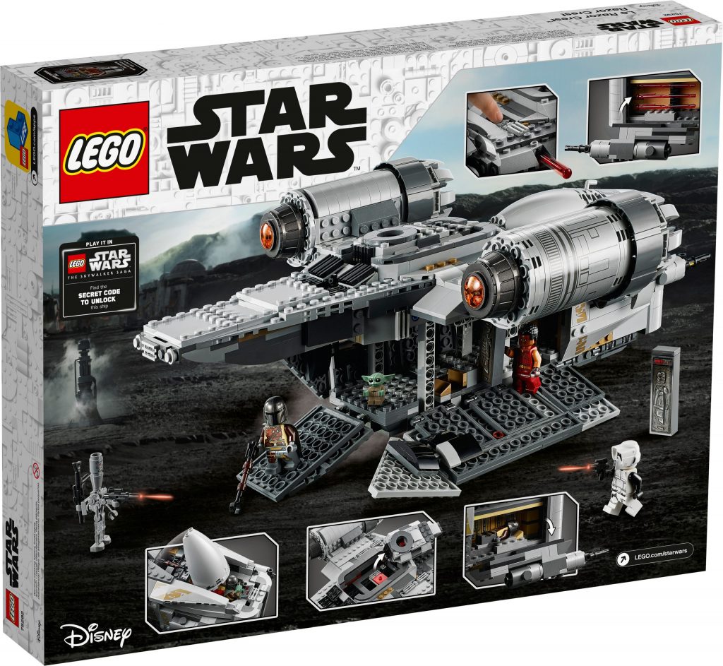 LEGO Star Wars 75292 The Razor Crest box 2