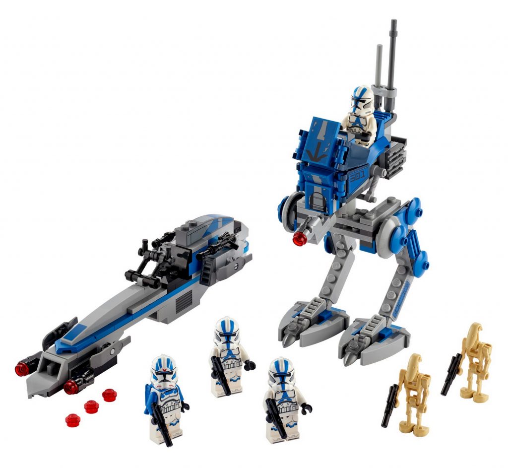 LEGO Star Wars 75280 501st Legion Clone Troopers 2