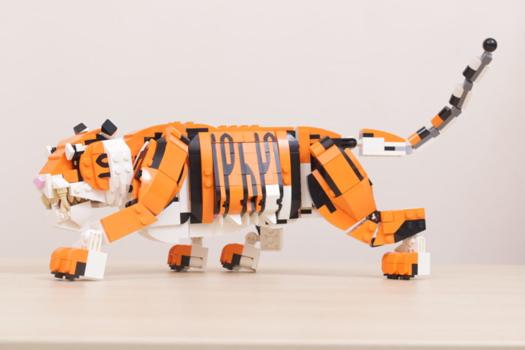 LEGO Creator 3 in 1 31129 Majestic Tiger review 20 1024x683