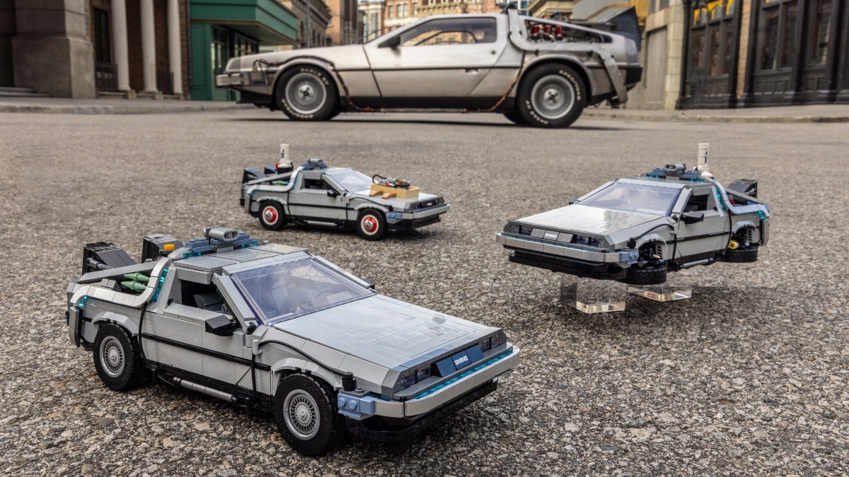 Custom DeLoreans flood in following reveal of LEGO 10300 Back to the future time Machine