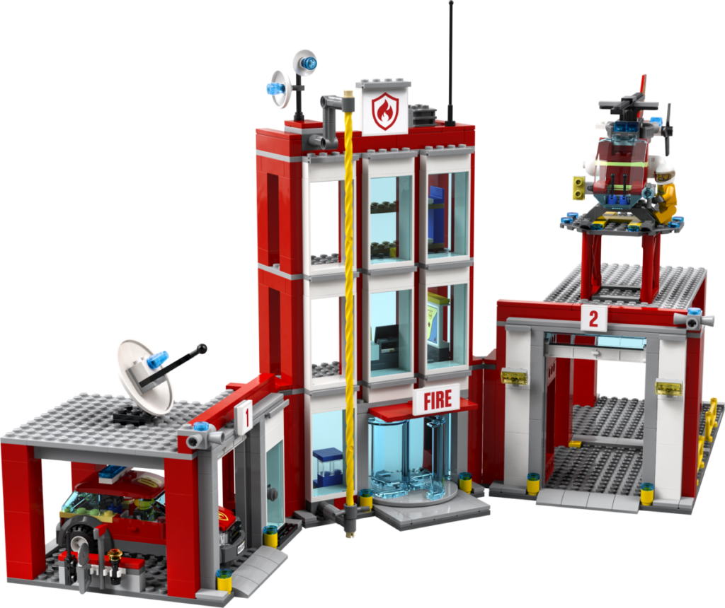 LEGO CITY 77944 Fire Station Headquarters 2 1024x860