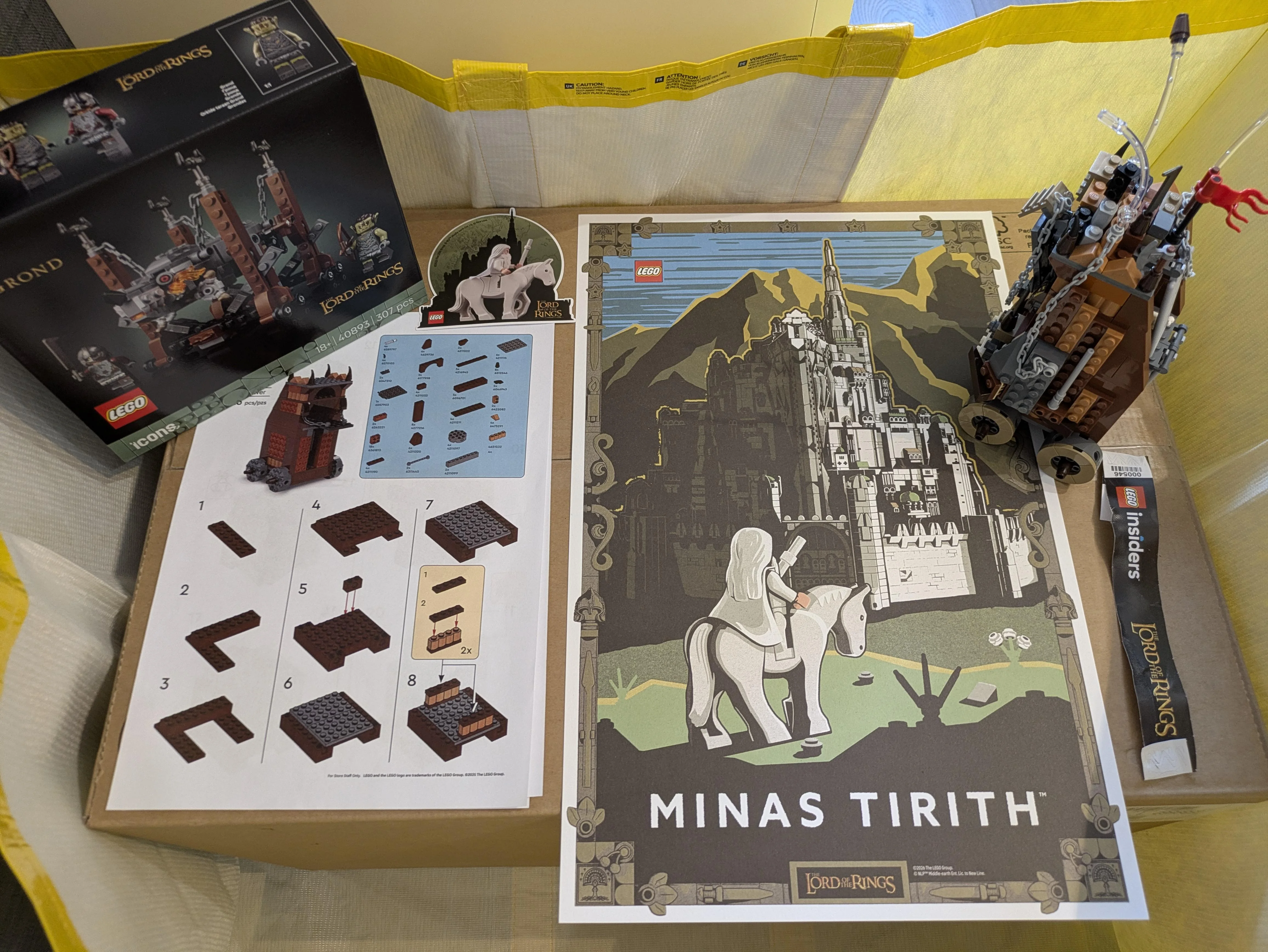 lego minas tirith launch event giveaway sh3pp4rd